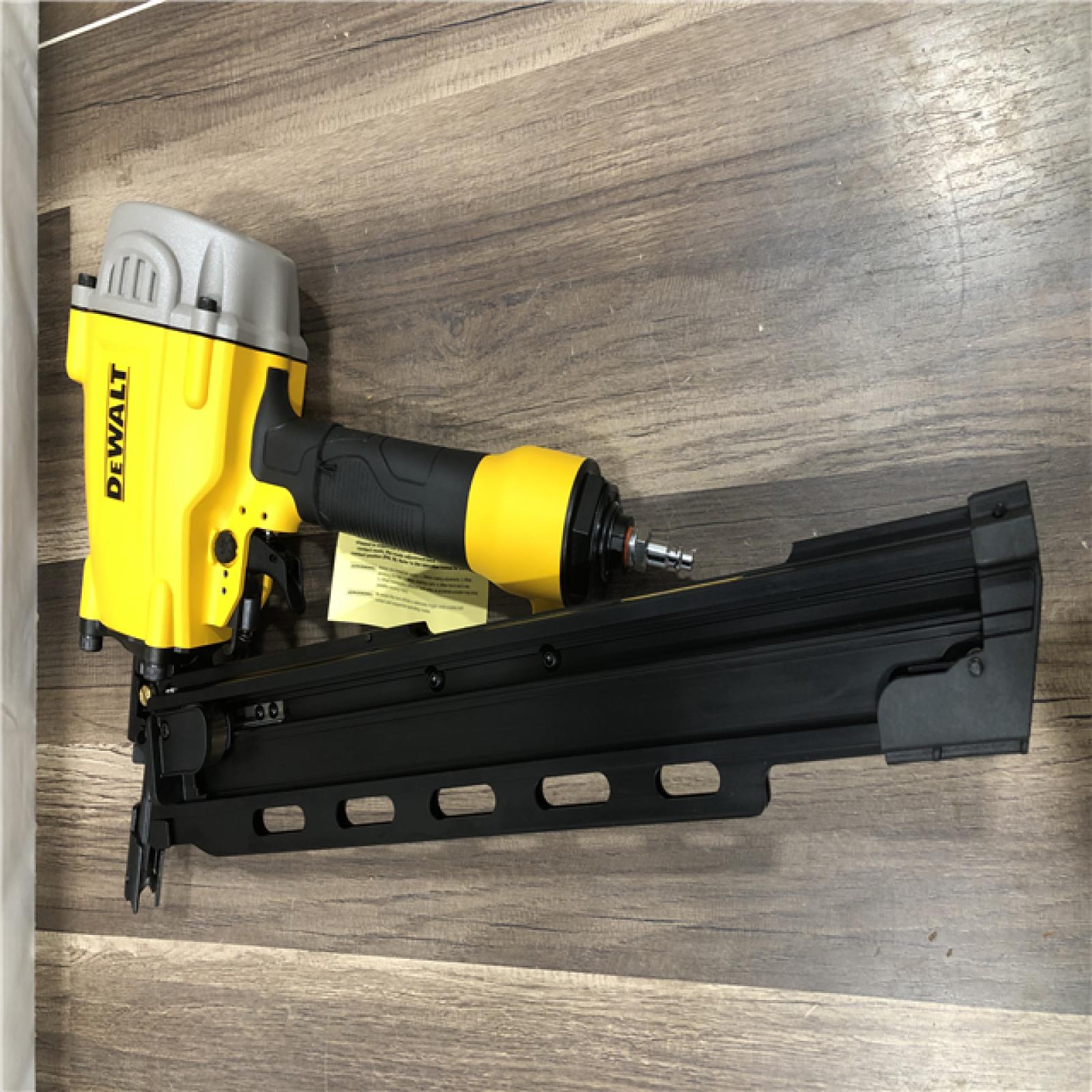 AS-IS DEWALT Pneumatic 21-Degree Collated Corded Framing Nailer