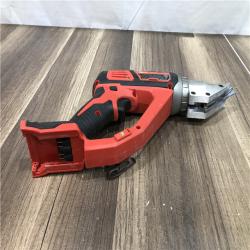 AS-IS Milwaukee 18-Volt Lithium-Ion Cordless 18-Gauge Double Cut Metal Shear (Tool-Only)