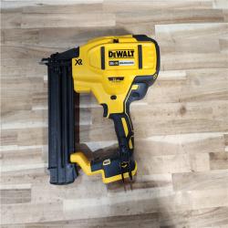 HOUSTON LOCATION - AS-IS DEWALT 20V MAX XR Lithium-Ion Electric Cordless 18-Gauge Brad Nailer (Tool Only)