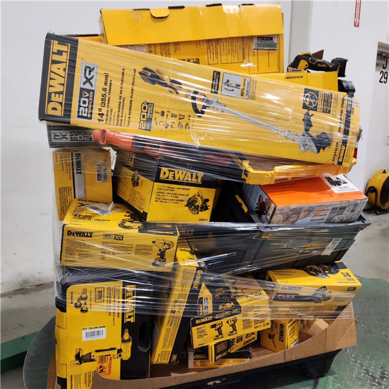 Dallas Location - As-Is DEWALT Tool Pallet