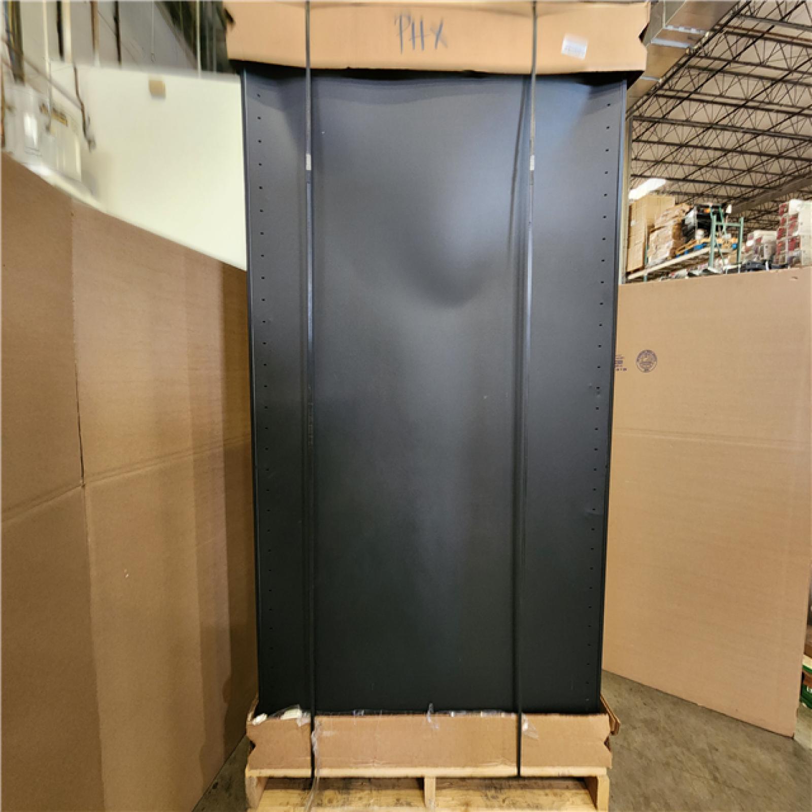 Phoenix NEW Sandusky Elite Series 46 in. W x 72 in. H x 24 in. D 22-Gauge 5-Shelf Steel Freestanding Garage Storage Cabinet in Black