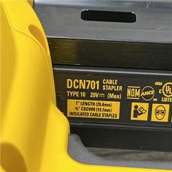 AS-IS DEWALT 20V MAX Lithium-Ion Cordless Cable Stapler (Tool Only)