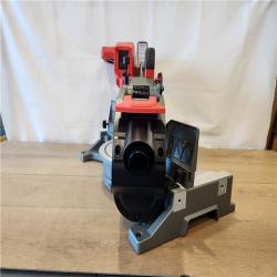 LIKE-NEW- Milwaukee FUEL 18V 10 in. Lithium-Ion Brushless Cordless Dual Bevel Sliding Compound Miter Saw Kit