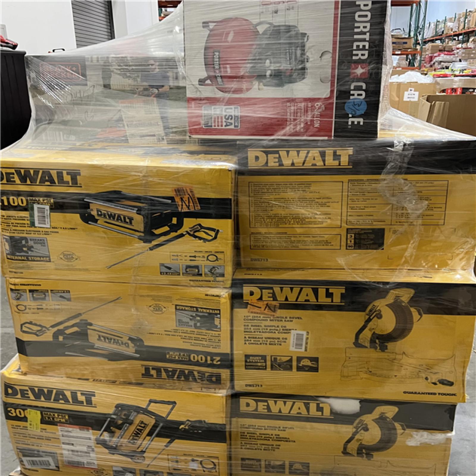 Dallas Location - As-Is DEWALT Tool Pallet