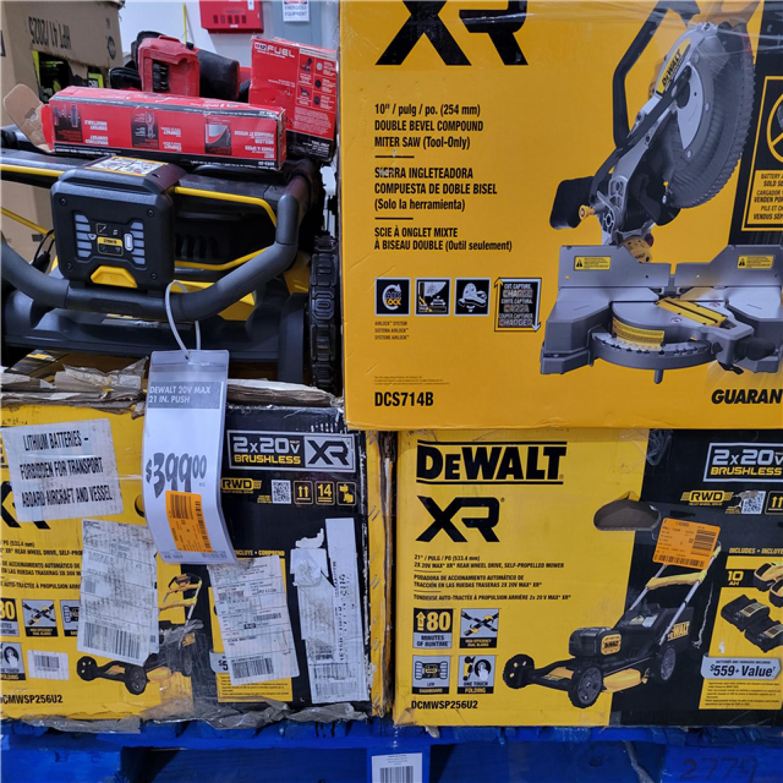 CALIFORNIA AS-IS TOOL PALLET