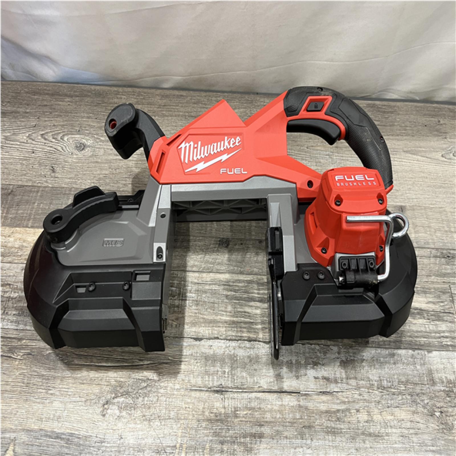 AS-IS Milwaukee FUEL 18V Lithium-Ion Brushless Cordless Deep Cut Band Saw (Tool-Only)