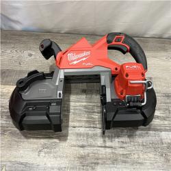 AS-IS Milwaukee FUEL 18V Lithium-Ion Brushless Cordless Deep Cut Band Saw (Tool-Only)