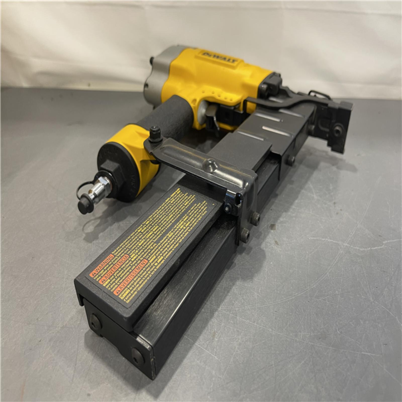 AS-IS - DeWalt Corded Pneumatic 16-Gauge 1 in. Crown Lathing Stapler