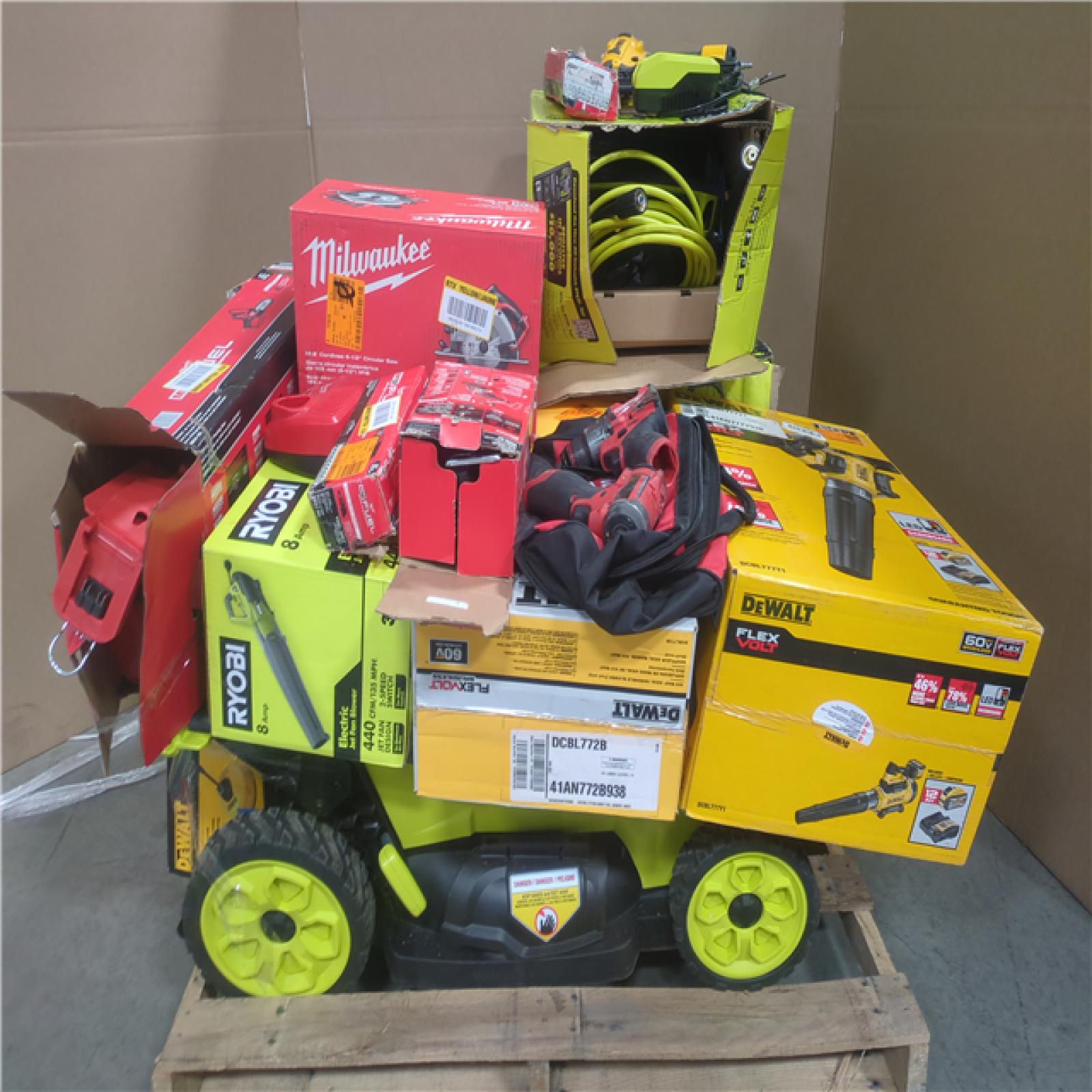 CALIFORNIA AS-IS TOOL PALLET