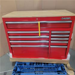 California NEW HUSKY 52 in. 10 Drawer Mobile Workbench with Pegboard