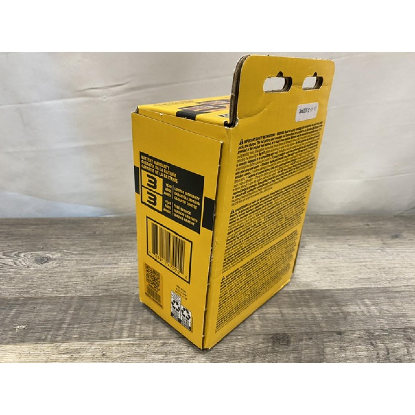 NEW - DEWALT FLEXVOLT 20V/60V MAX Lithium-Ion 6.0Ah Battery Pack (2 Pack)