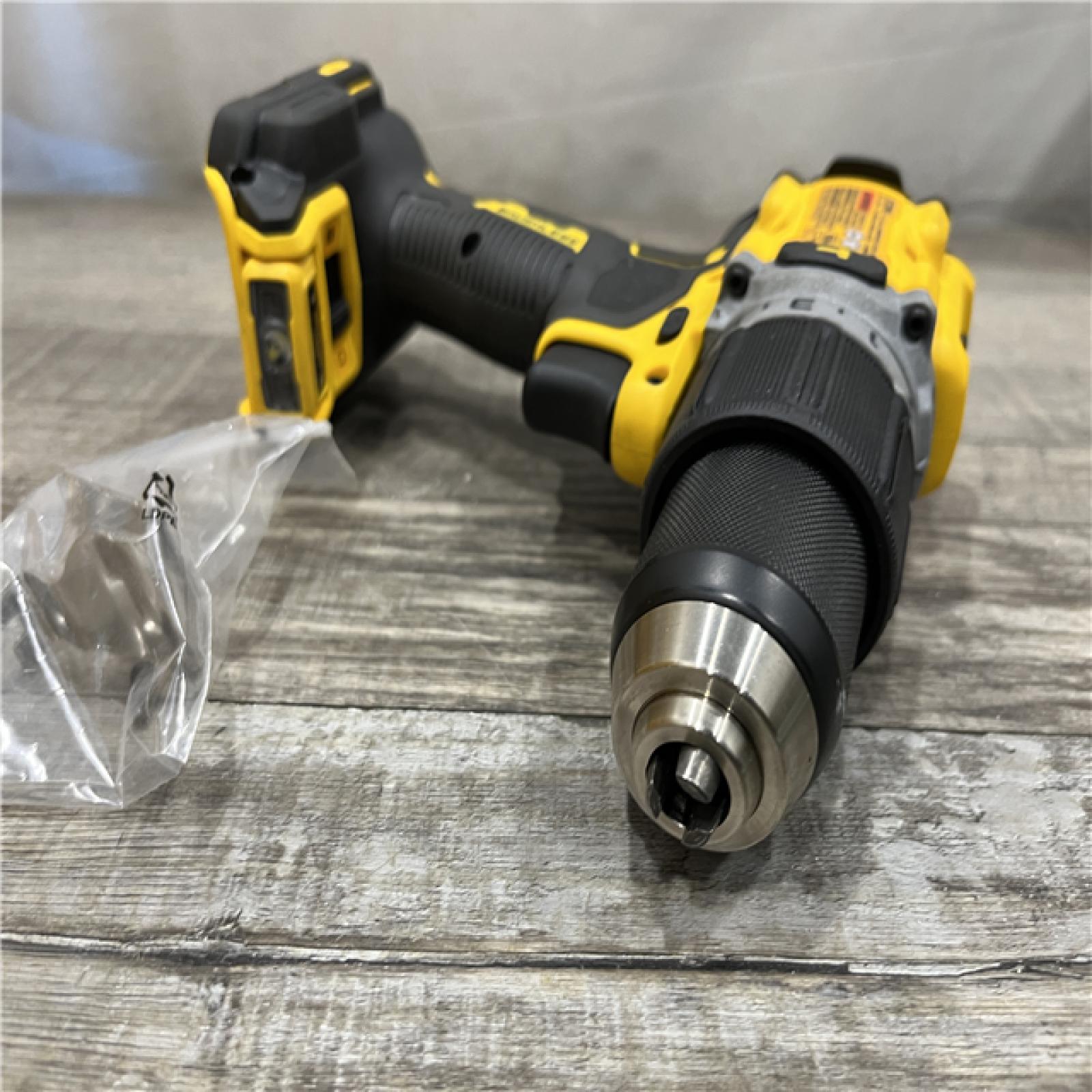 AS-IS DEWALT 20V XR Brushless Cordless 1/2 in. Hammer Drill (Tool-Only)