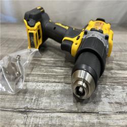 AS-IS DEWALT 20V XR Brushless Cordless 1/2 in. Hammer Drill (Tool-Only)
