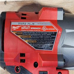 HOUSTON LOCATION - AS-IS Milwaukee  FUEL 18V Lithium-Ion Brushless Cordless 1/2 in. Impact Wrench with Friction Ring (Tool-Only)