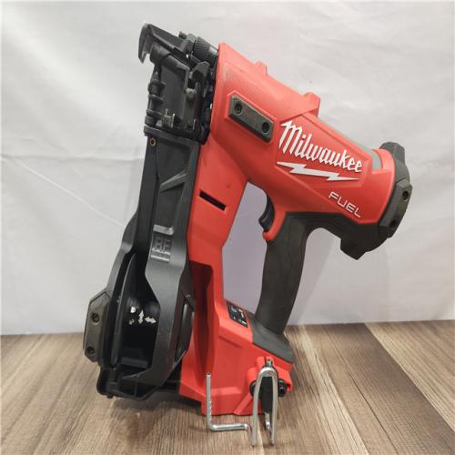 AS-IS- Milwaukee M18 FUEL 18-Volt Lithium-Ion Brushless Cordless Coil Roofing Nailer (Tool Only)