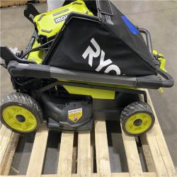 Dallas Location - As-Is RYOBI 80V HP Brushless Battery Cordless Electric 30 in.Lawn Mower with Battery and Charger
