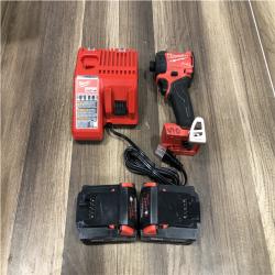 AS-IS Milwaukee FUEL SURGE 18V Lithium-Ion Brushless Cordless 1/4 in. Hex Impact Driver Kit