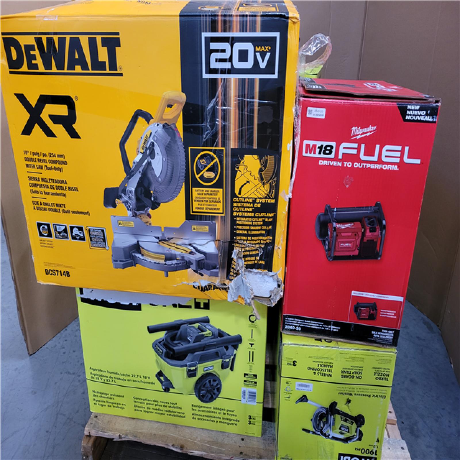 CALIFORNIA AS-IS TOOL PALLET