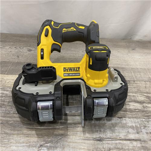 AS-IS DEWALT ATOMIC 20V MAX Cordless Brushless Compact 1-3/4 in. Bandsaw (Tool Only)