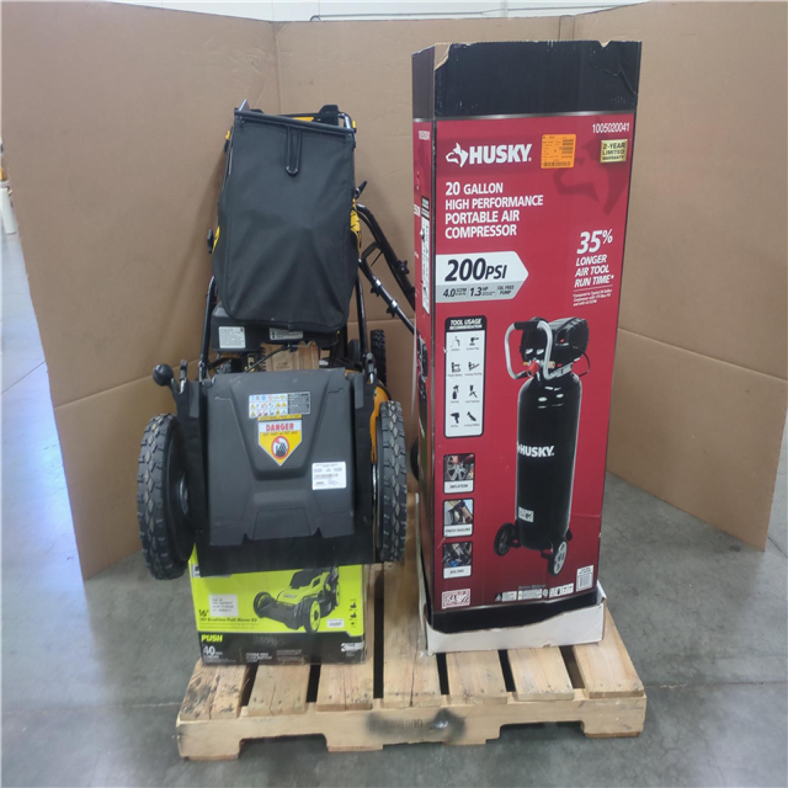 CALIFORNIA AS-IS OUTDOOR POWER EQUIPMENT