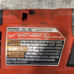 AS-IS Milwaukee FUEL GEN-3 18V Lithium-Ion Brushless Cordless 1/2 in. Compact Impact Wrench with Friction Ring (Tool-Only)