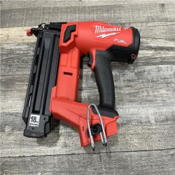 AS-IS Milwaukee FUEL 18-Volt Lithium-Ion Brushless Cordless Gen II 18-Gauge Brad Nailer (Tool-Only)
