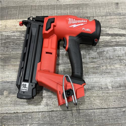 AS-IS Milwaukee FUEL 18-Volt Lithium-Ion Brushless Cordless Gen II 18-Gauge Brad Nailer (Tool-Only)