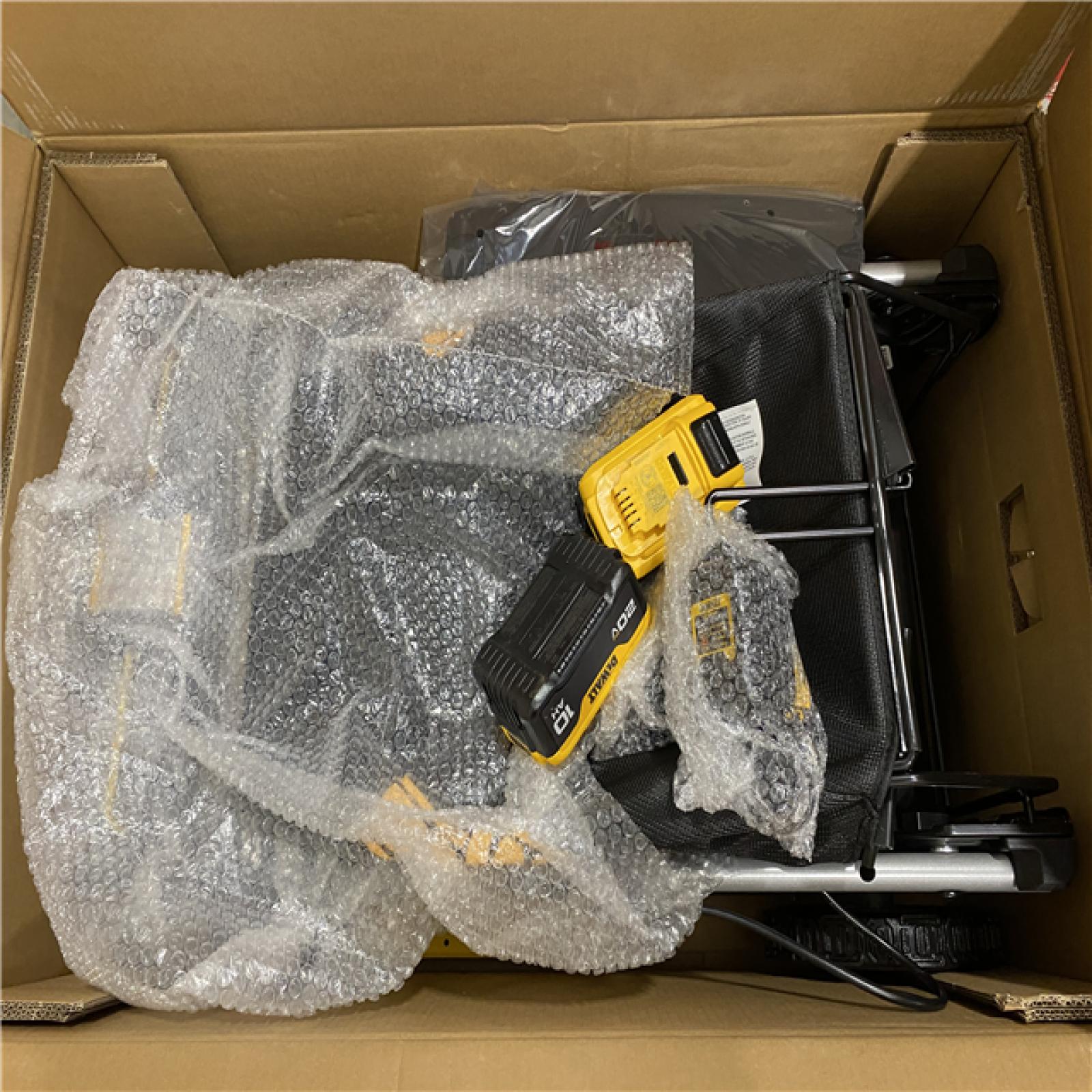 Dallas Location - As-Is 2x20V MAX 21 in. Cordless Battery Powered Push Lawn Mower Kit with (2) 10 Ah Batteries and Chargers