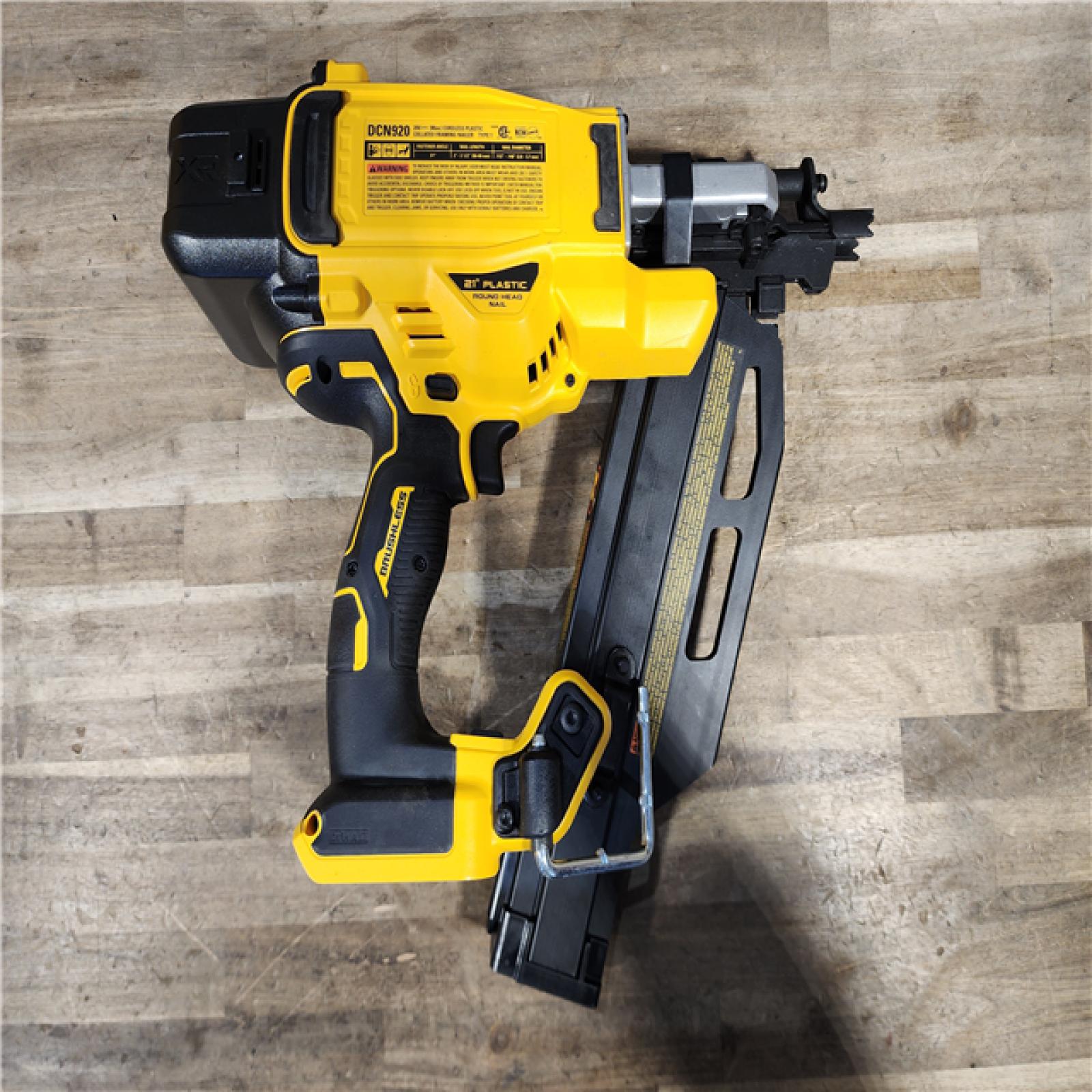 HOUSTON LOCATION - AS-IS DEWALT 20-Volt 21° Cordless Framing Nailer (Tool-Only)