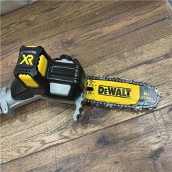 AS-IS DEWALT 20V MAX 8in. Brushless Cordless Battery Powered Pole Saw (Tool Only)