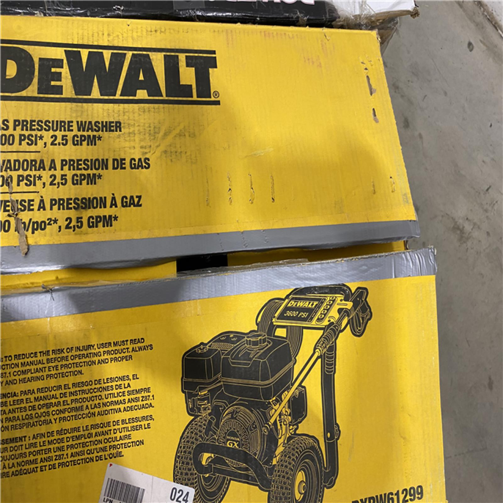 Dallas Location - As-Is DEWALT DXPW61299 3600 PSI Pressure Washer