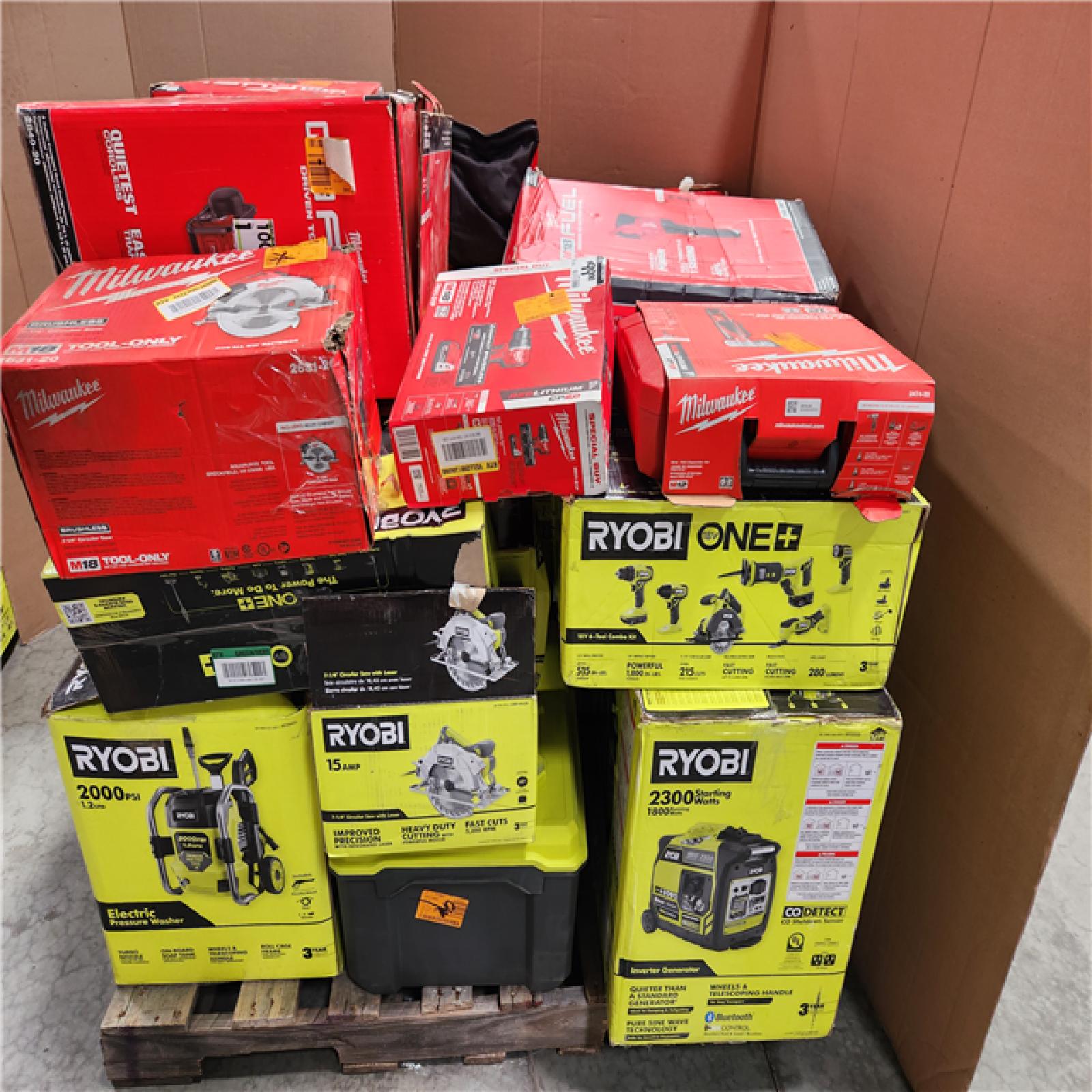 CALIFORNIA AS-IS TOOL PALLET