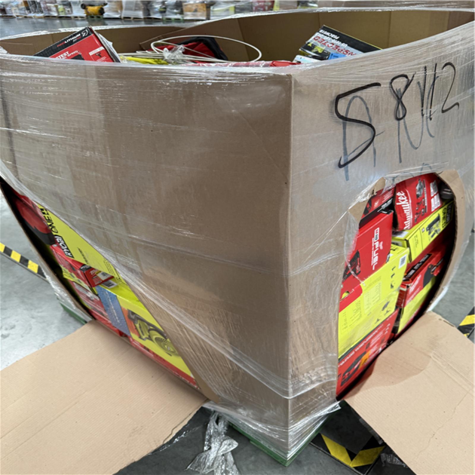 California AS-IS POWER TOOLS Partial Lot (3 Pallets) P-R058112