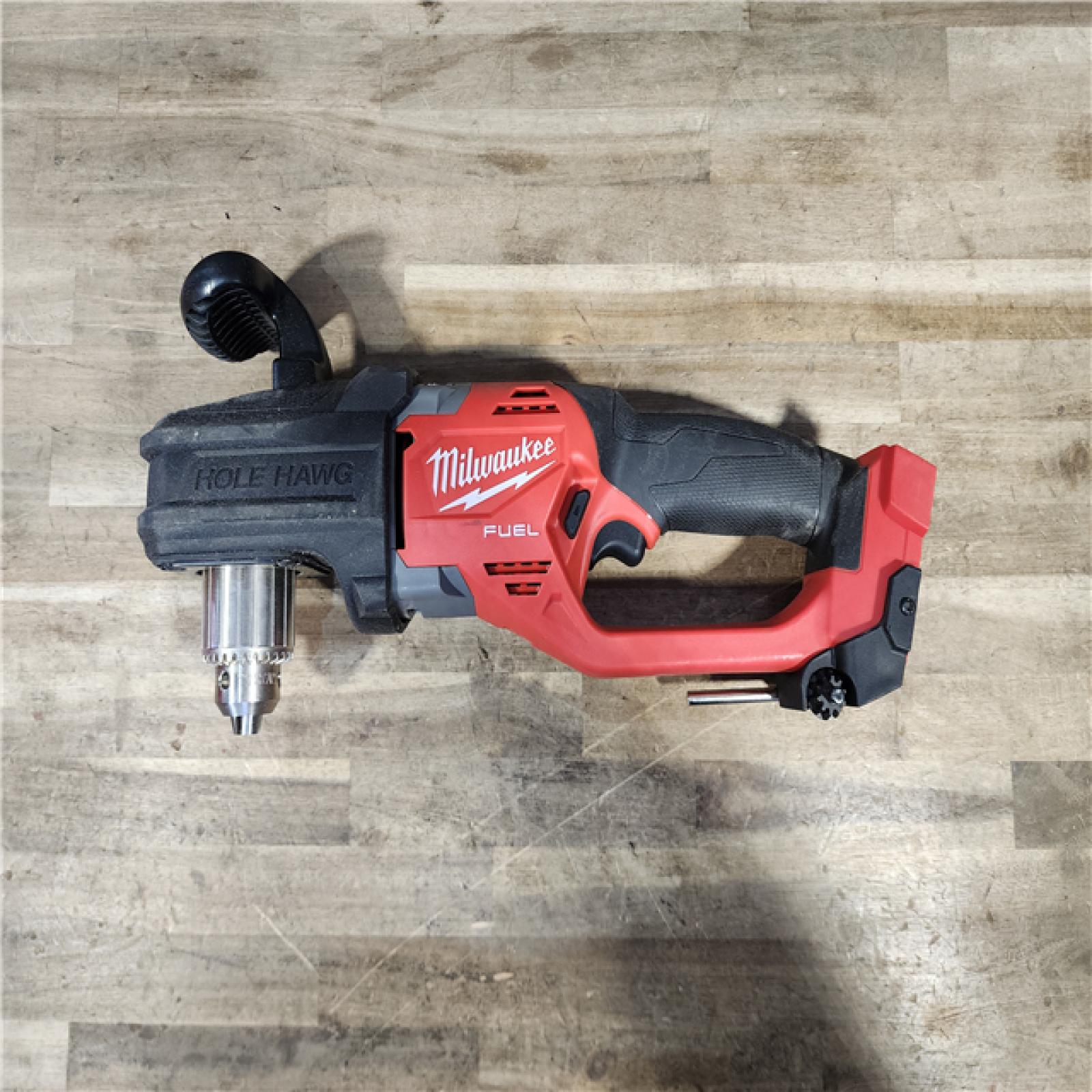HOUSTON LOCATION - AS-IS Milwaukee M18 FUEL GEN II Brushless Cordless 1/2 in. Hole Hawg Right Angle Drill (Tool-Only)