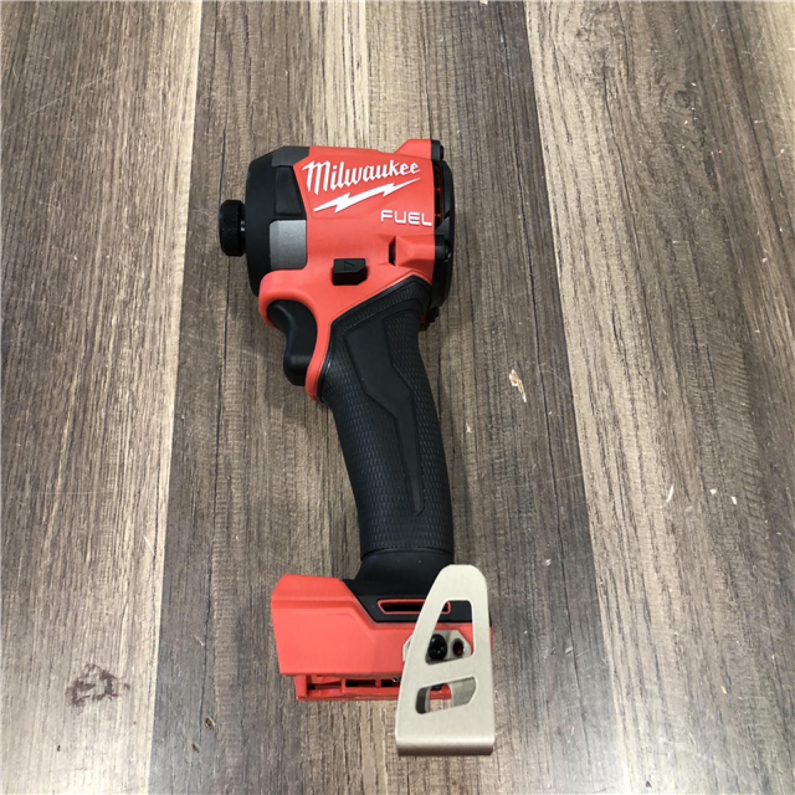 AS-IS Milwaukee FUEL 18V Lithium-Ion Brushless Cordless 1/4 in. Hex Impact Driver (Tool-Only)