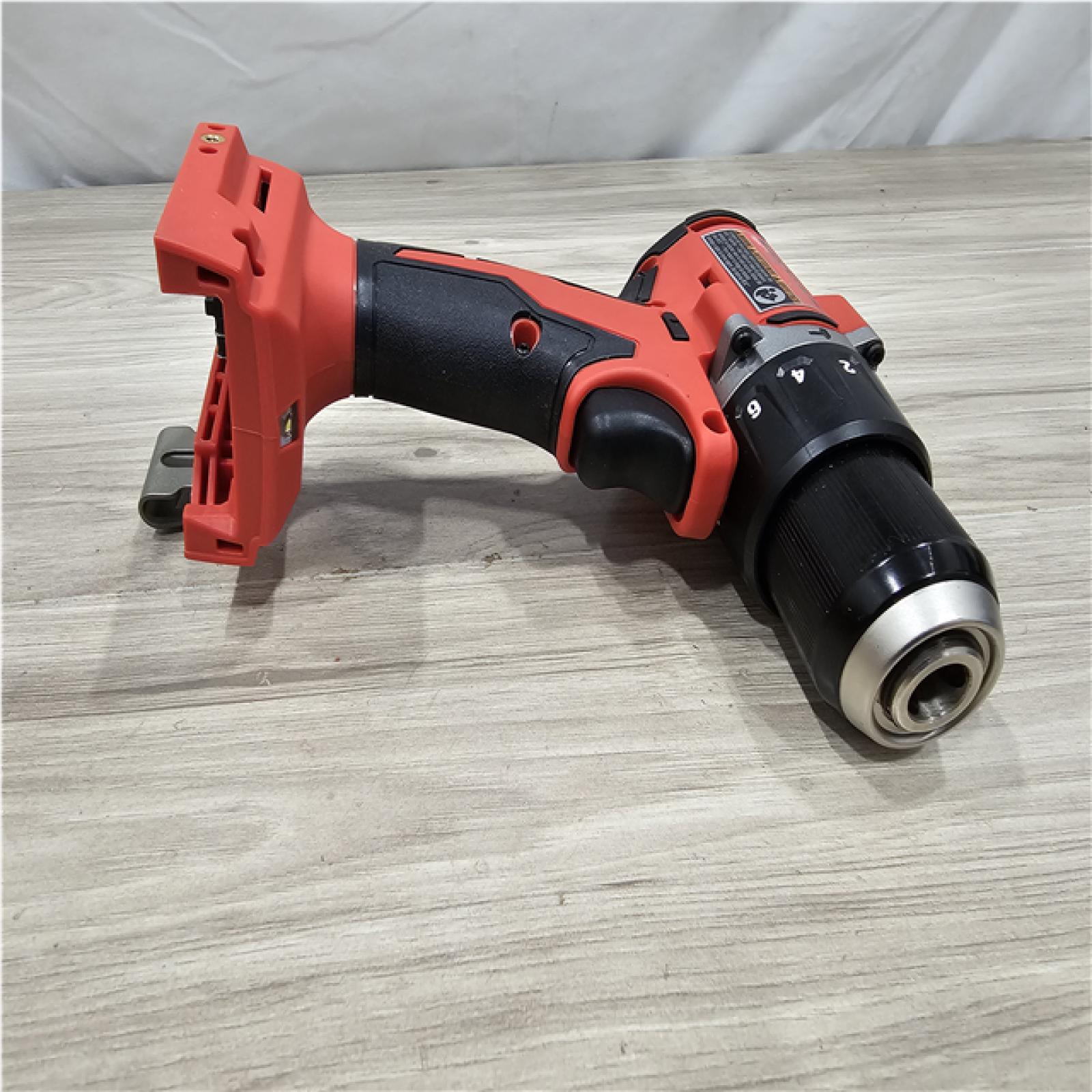 AS-IS Milwaukee 18V Lithium-Ion Brushless Cordless 1/2 in. Compact Hammer Drill/Driver Kit