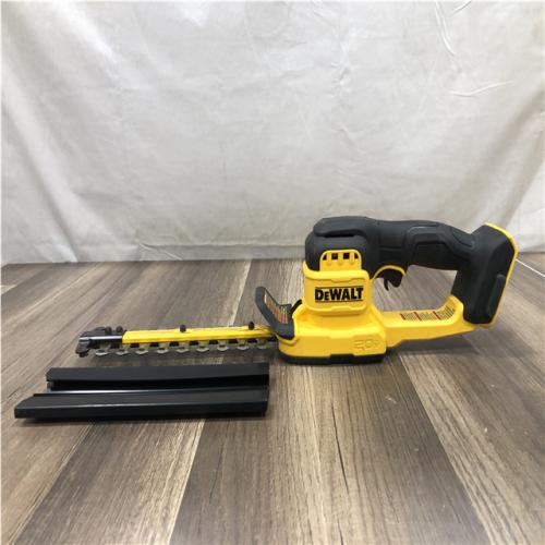 AS-IS DEWALT 20V 8 in. Compact Cordless Hedge Trimmer (Tool-Only)