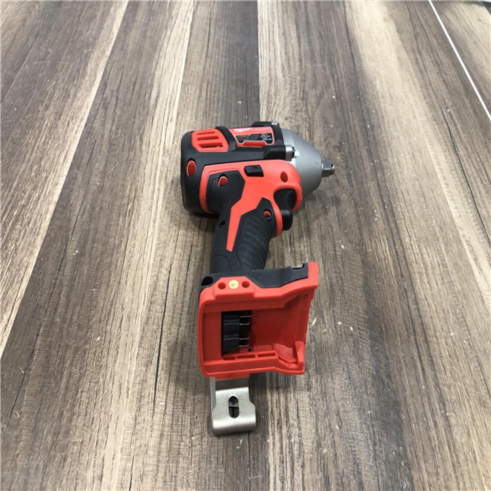 AS-IS Milwaukee 18V Lithium-Ion Cordless 3/8 in. Impact Wrench W/ Friction Ring (Tool-Only)