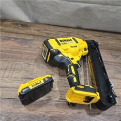 AS-IS DeWalt 20V MAX XR 15 Ga. Cordless 34 Deg Nailer Kit (Battery & Charger) 20 V