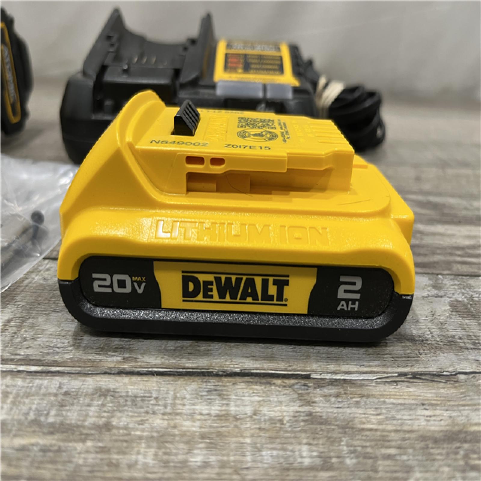 AS-IS DEWALT Atomic 20V Lithium-Ion Cordless Compact 1/2 in. Drill/Driver Kit