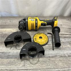 AS-IS DEWALT FLEXVOLT 60V MAX Cordless Brushless 4.5 in. to 6 in. Small Angle Grinder with Kickback Brake (Tool Only)