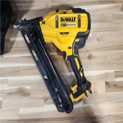 HOUSTON LOCATION - AS-IS DEWALT 20V MAX XR 15 Ga. Cordless 34 Deg Nailer 20 V