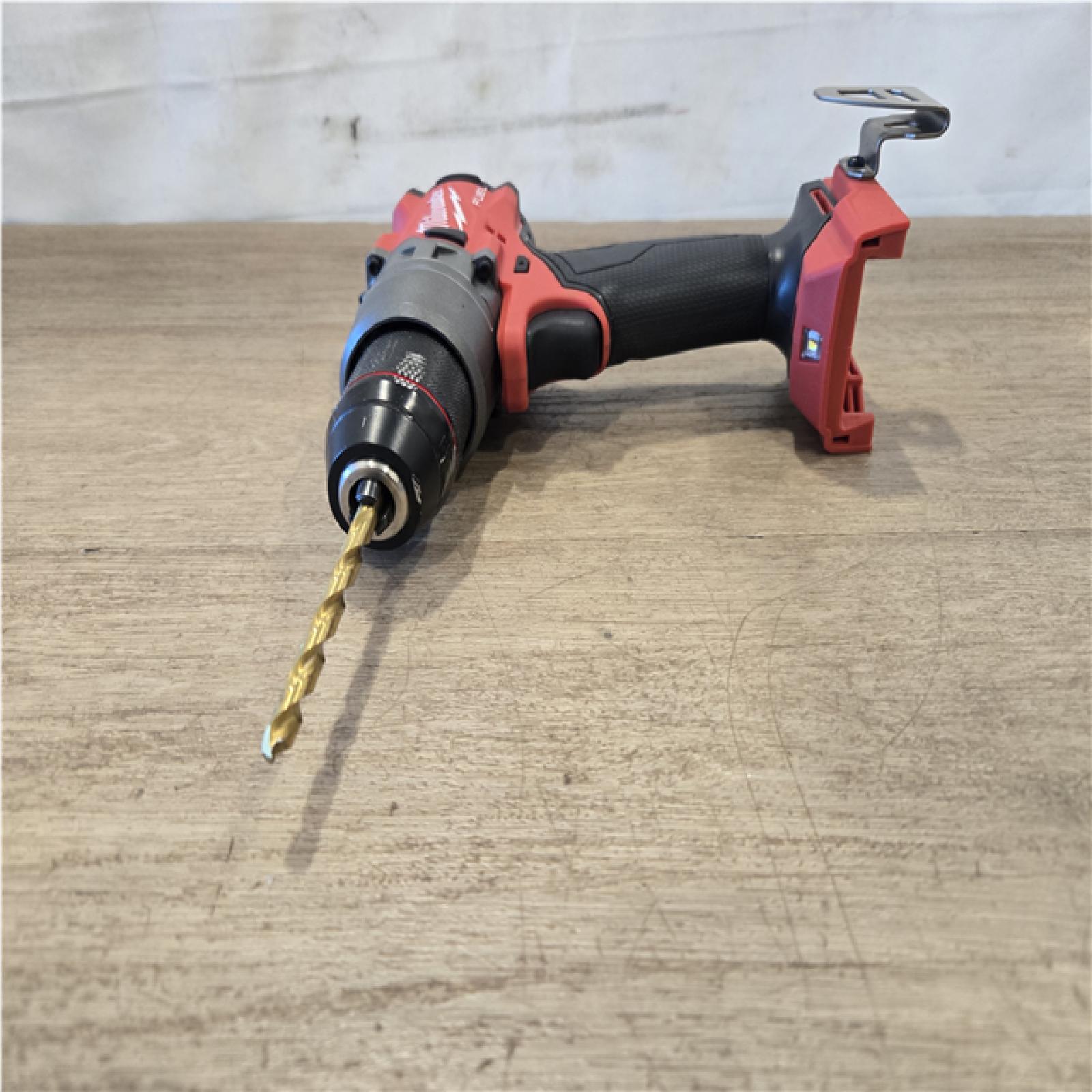AS-IS Milwaukee FUEL 18V Lithium-Ion Brushless Cordless 1/2 in. Drill/Driver Kit
