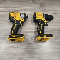 LIKE NEW! - Dewalt DCK225D2 20V MAX ATOMIC Cordless Drill Driver and Impact Driver Combo Kit