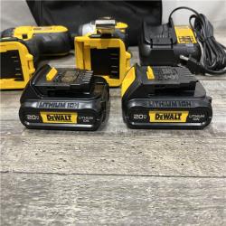 AS-IS DEWALT 20V MAX Cordless Drill/Impact 2 Tool Combo Kit