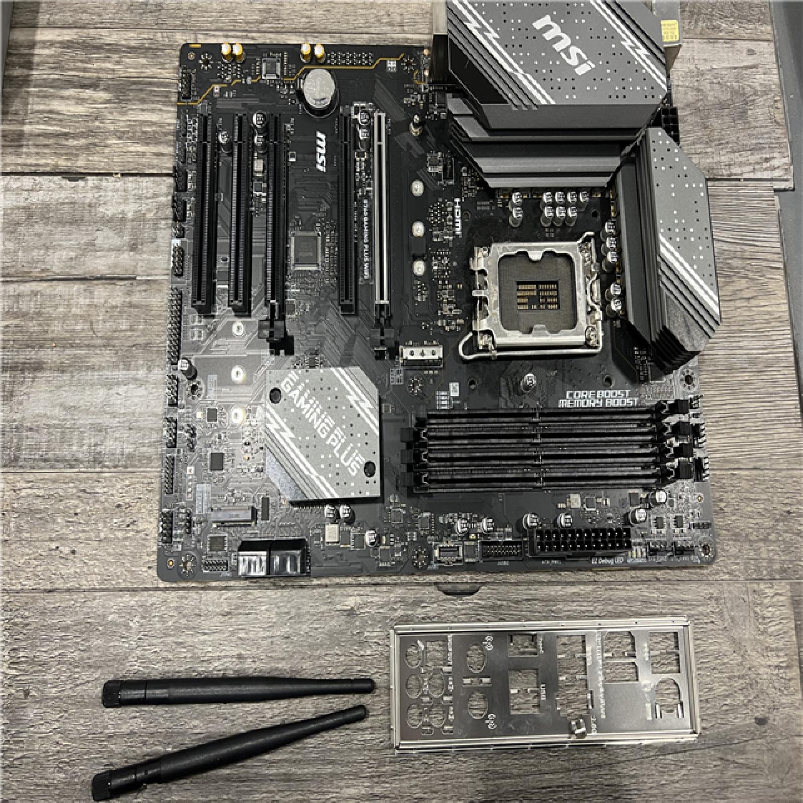 AS-IS MSI B760 Gaming PLUS WIFI Motherboard
