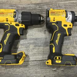 AS-IS DEWALT 20V XR Lithium-Ion Cordless 2-Tool Combo Kit
