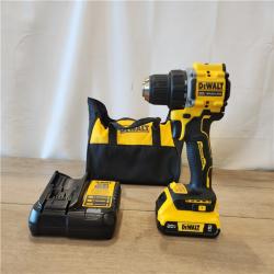 AS-IS- DEWALT 20V  Cordless.5 in Drill Driver  2 Ah