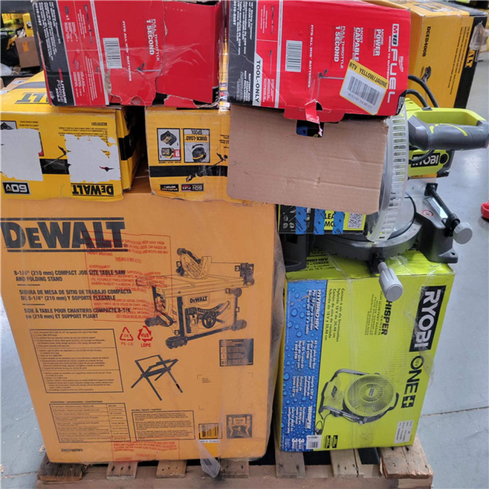 CALIFORNIA AS-IS TOOL PALLET