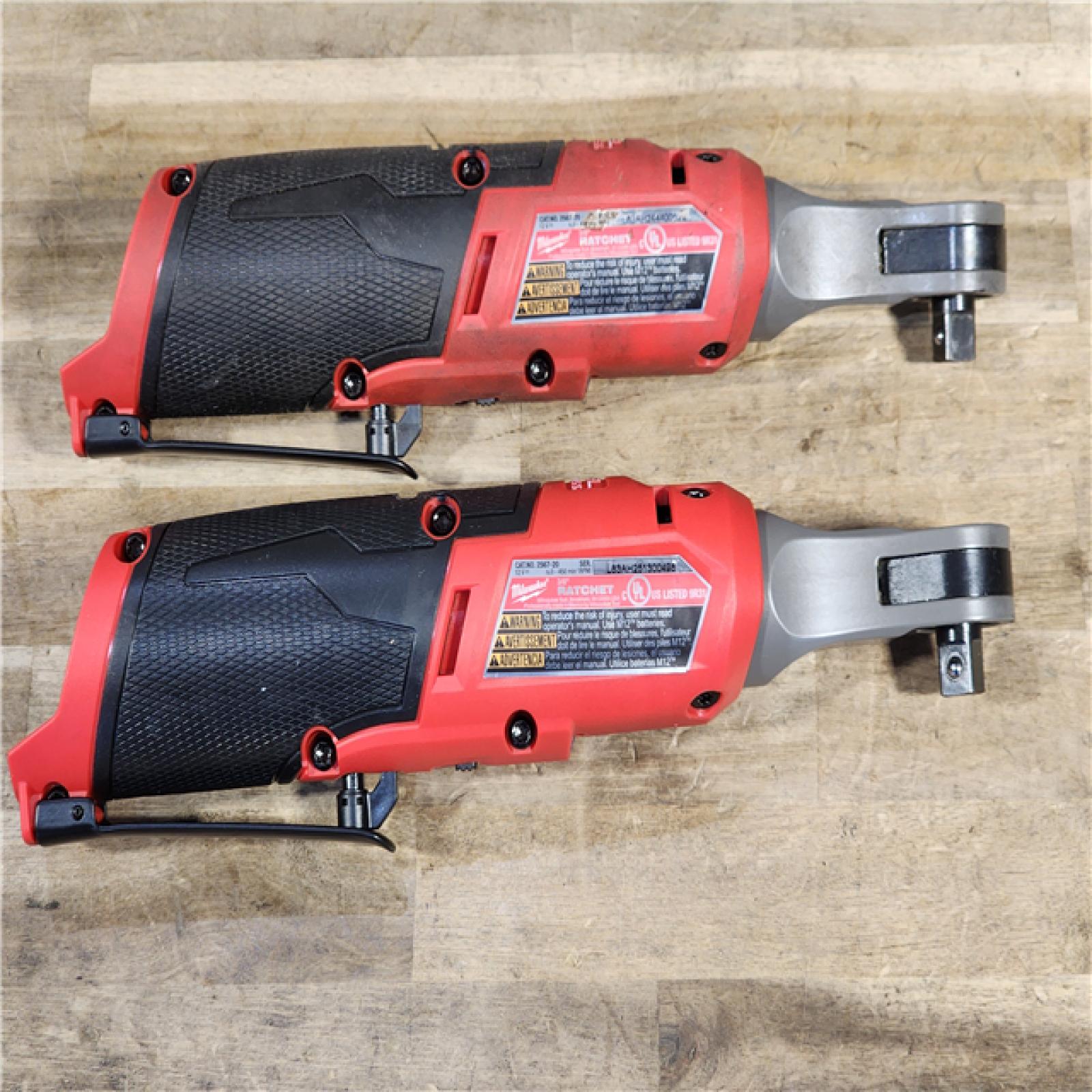 HOUSTON LOCATION - AS-IS Milwaukee 2 Tool Combo Kit W/ (2) Battery & Charger